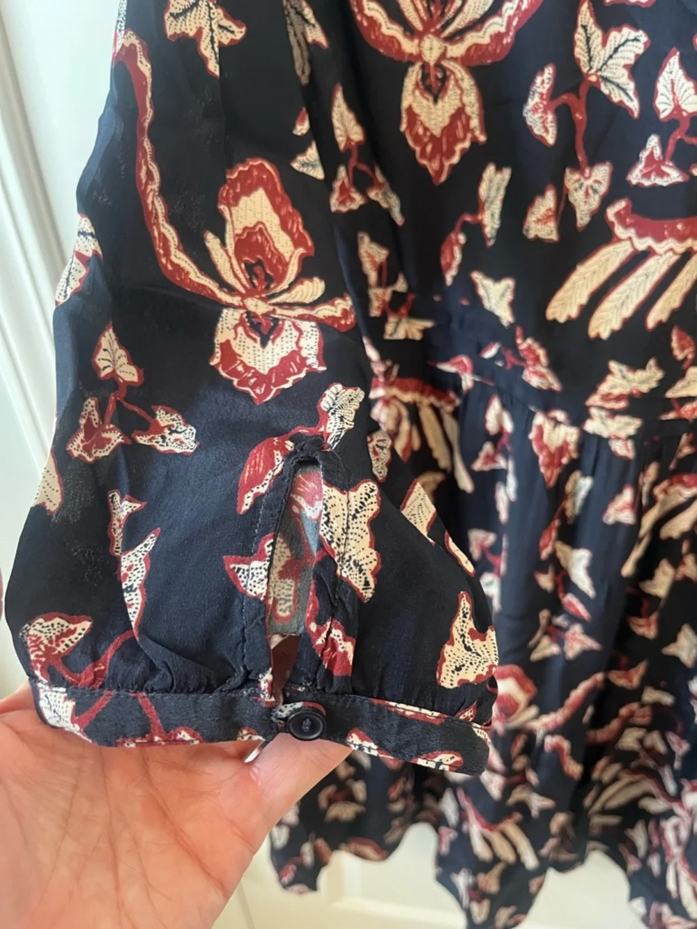 ba&sh Calix V-Neck Dress | Size Large - Picture 5 of 10